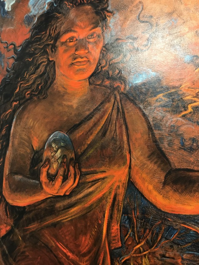 Pele the goddess of new earth